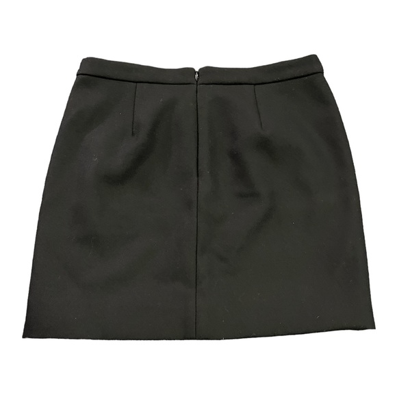 J. Crew Black and White Patterned Wool Skirt | Women's 2 - Picture 6 of 9